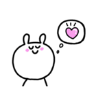 なんでか少しウザいウサギ（個別スタンプ：11）