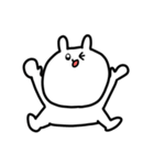 なんでか少しウザいウサギ（個別スタンプ：24）