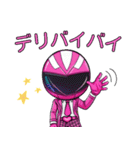 コナピンク（黒板戦隊コナレンジャー）（個別スタンプ：6）