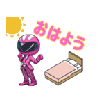 コナピンク（黒板戦隊コナレンジャー）（個別スタンプ：10）