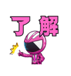 コナピンク（黒板戦隊コナレンジャー）（個別スタンプ：14）
