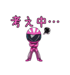 コナピンク（黒板戦隊コナレンジャー）（個別スタンプ：24）