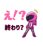 コナピンク（黒板戦隊コナレンジャー）（個別スタンプ：34）