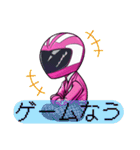 コナピンク（黒板戦隊コナレンジャー）（個別スタンプ：36）