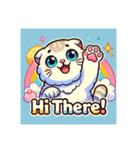 スコティッシュフォールドのひとこと！（個別スタンプ：5）