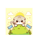 スコティッシュフォールドのひと言（個別スタンプ：20）