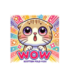 スコティッシュフォールドのひと言（個別スタンプ：31）