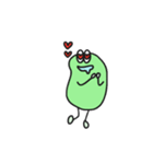 使いやすい そら豆くん（個別スタンプ：21）