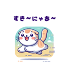 スコティッシュフォールドはかわいい（個別スタンプ：6）