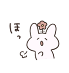 おはなうさぎ(敬語)（個別スタンプ：17）