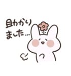 おはなうさぎ(敬語)（個別スタンプ：18）