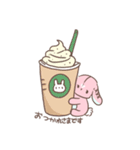 たれうさぎちゃん（個別スタンプ：9）