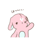 たれうさぎちゃん（個別スタンプ：16）