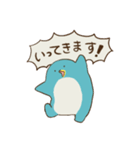 ライトカラーペンギンの日常スタンプ（個別スタンプ：3）