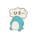 ライトカラーペンギンの日常スタンプ（個別スタンプ：6）