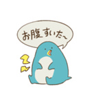 ライトカラーペンギンの日常スタンプ（個別スタンプ：7）
