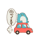 ライトカラーペンギンの日常スタンプ（個別スタンプ：13）