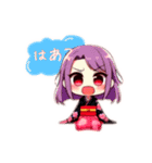 さくら姫たちのメッセージトーク♡（個別スタンプ：6）