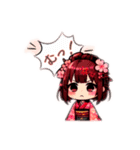 さくら姫たちのメッセージトーク♡（個別スタンプ：10）