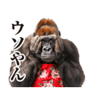 関西弁ゴリラ【家族連絡】（個別スタンプ：14）