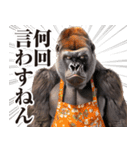 関西弁ゴリラ【家族連絡】（個別スタンプ：17）