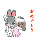 着ぐるみうさぎいっぱい（個別スタンプ：30）
