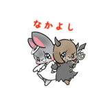 着ぐるみうさぎいっぱい（個別スタンプ：36）
