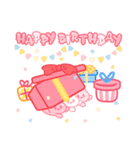 シュガーベア-お誕生日おめでとう（個別スタンプ：20）