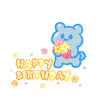 シュガーベア-お誕生日おめでとう（個別スタンプ：38）