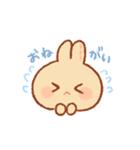 うさぎのミルちゃんとメルちゃん 日常（個別スタンプ：6）
