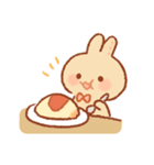 うさぎのミルちゃんとメルちゃん 日常（個別スタンプ：15）