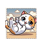 三毛猫りんりん（個別スタンプ：5）