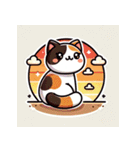 三毛猫りんりん（個別スタンプ：14）