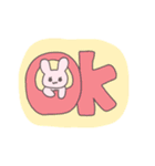 大人の挨拶うさぴこ（個別スタンプ：12）