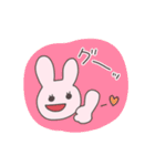 大人の挨拶うさぴこ（個別スタンプ：14）