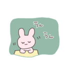 大人の挨拶うさぴこ（個別スタンプ：17）