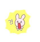 大人の挨拶うさぴこ（個別スタンプ：18）