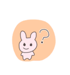 大人の挨拶うさぴこ（個別スタンプ：21）