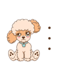 【丁寧語】犬スタンプ｜プードル（個別スタンプ：12）