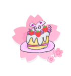 よしウサ春ピョン（個別スタンプ：5）