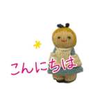手作りのスウェーデンドールのスタンプ2（個別スタンプ：2）