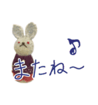 手作りのスウェーデンドールのスタンプ2（個別スタンプ：5）