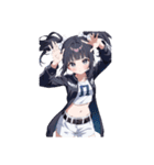 女の子供（個別スタンプ：4）