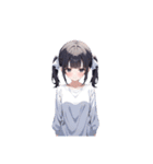 女の子供（個別スタンプ：5）