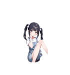 女の子供（個別スタンプ：8）