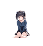 女の子供（個別スタンプ：11）