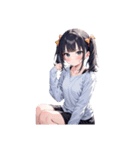 女の子供（個別スタンプ：13）