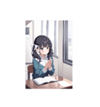 女の子供（個別スタンプ：15）