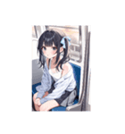 女の子供（個別スタンプ：17）