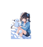女の子供（個別スタンプ：20）